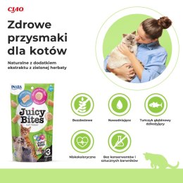 INABA INABA Juicy Bites O smaku domowego bulionu i kalmara - przysmak dla kota - 3x11,3 g