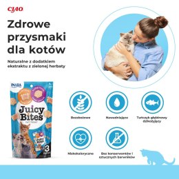 INABA INABA Juicy Bites O smaku przegrzebków i kraba - przysmak dla kota - 3x11,3 g