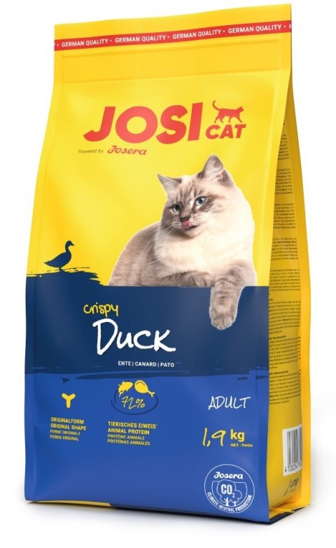 JOSERA JOSERA JosiCat Crispy Duck - sucha karma dla kota - 1,9 kg