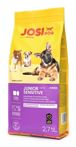 JOSERA JOSERA JosiDog Junior Sensitive - sucha karma dla psa - 2,7 kg