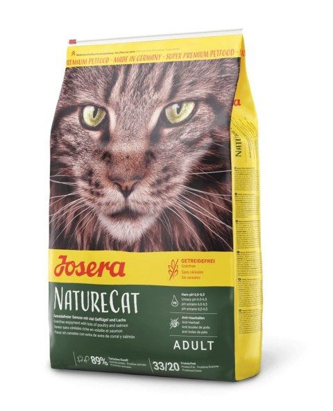 JOSERA JOSERA NatureCat - sucha karma dla kota - 10 kg