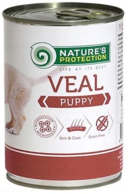 NATURE'S PROTECTION Nature's Protection Puppy Veal 400g dog food