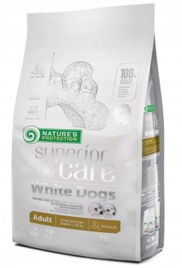 NATURE'S PROTECTION Nature's Protection White Dogs Adult Small and Mini Breeds with Jagnięcina 10kg