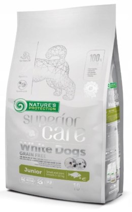 NATURE'S PROTECTION Nature's Protection White Dogs Grain Free Białoryba Junior Small and Mini Breeds 10 kg