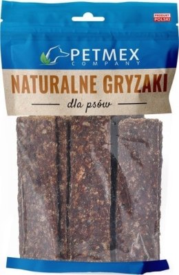 PETMEX PETMEX Paski z Jelenia - Przysmak dla psa - 200g