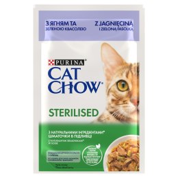 PURINA NESTLE PURIINA CAT CHOW STERILIS Jagn&Ziel Fasolka 85g