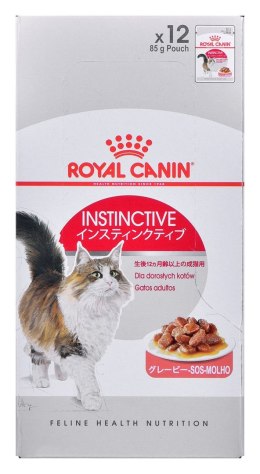 Royal Canin ROYAL CANIN FHN Instinctive w sosie - mokra karma dorosłych kotów - 12x 85 g