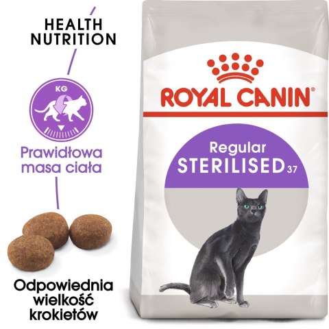 Royal Canin ROYAL CANIN FHN Regular Sterilised 37 - sucha karma dla kota dorosłego - 400 g Royal Canin ROYAL CANIN FHN Regular Sterilised 37 - sucha karma dla kota dorosłego - 400 g