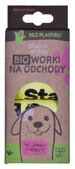 Starch Bag STARCH BAG - bioworki na odchody - 8 x 15 szt.