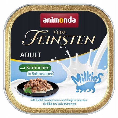 Animonda ANIMONDA Vom Feinsten Adult Milkies w sosie with rabbit in cream sauce 100g