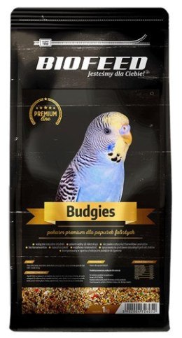 BIOFEED BIOFEED Premium Budgies 1kg - papużki faliste