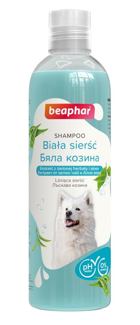 Beaphar BEAPHAR Biała sierść - szampon dla psa - 250 ml