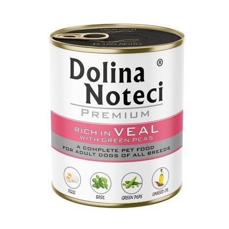 DOLINA NOTECI DOLINA NOTECI BOGATA W cielęcinę z groszkiem 800g DOLINA NOTECI DOLINA NOTECI BOGATA W cielęcinę z groszkiem 800g