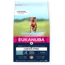 EUKANUBA EUKANUBA dorosły wszystkie rasy bez zbóż dziczyzna - sucha karma dla psa - 3 kg