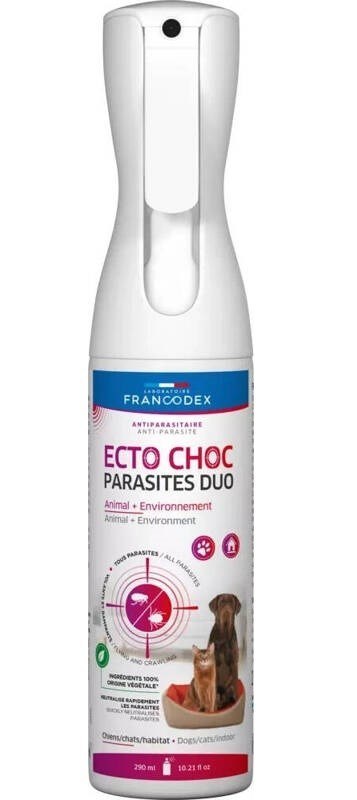 FRANCODEX FRANCODEX Mgiełka ECTO CHOC PARASITES pies kot290ml