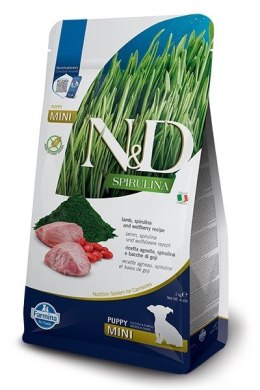 Farmina FARMINA N&D Spirulina Lamb Puppy Mini - sucha karma dla psa - 2 kg