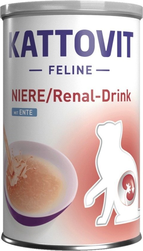 KATTOVIT KATTOVIT DRINK NIERE/RENAL DUCK 135ML