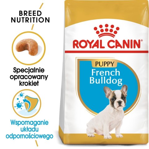 Royal Canin ROYAL CANIN BHN French Bulldog Puppy - sucha karma dla szczeniąt - 3kg Royal Canin ROYAL CANIN BHN French Bulldog Puppy - sucha karma dla szczeniąt - 3kg