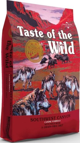 Taste of the Wild TASTE OF THE WILD Southwest Canyon Canine Formula - sucha karma dla psa - 12,2 kg