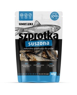 UNISZKI UNISZKI Szprotka suszona 40g