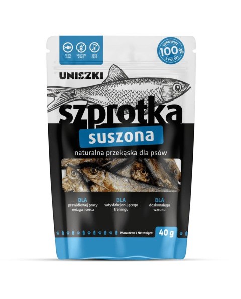 UNISZKI UNISZKI Szprotka suszona 40g