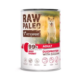 VetExpert Raw Paleo Beef&Rabbit Adult Can 400g