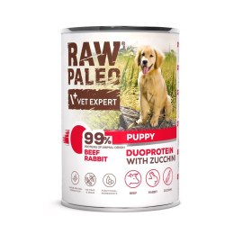 VetExpert Raw Paleo Beef&Rabbit Puppy Can 400g