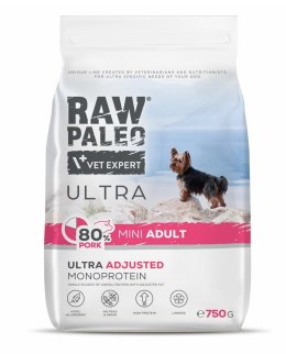 VetExpert Raw Paleo Ultra Pork Mini Adult 750g