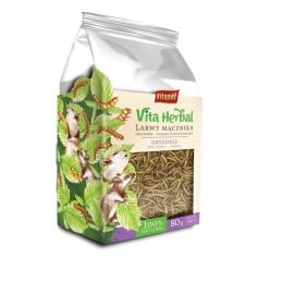 Vitapol Vita Herbal dla gryzoni, larwy mącznika, 80 g