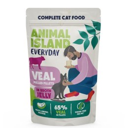 ANIMAL ISLAND Animal Island NEW JELLY EVERYDAY 12-PACK SASZETKA 12X85g cielęcina w galaretce