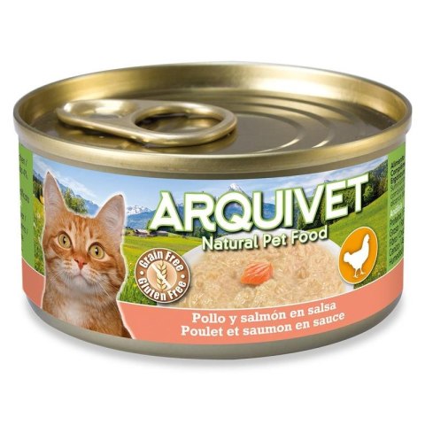 ARQUIVET ARQUIVET puszka dla kota kurczak w sosie z krewetkami 80g ARQUIVET ARQUIVET puszka dla kota kurczak w sosie z krewetkami 80g