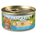ARQUIVET ARQUIVET puszka dla kota kurczak w sosie z warzywami 80g