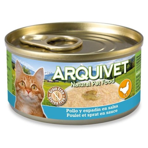 ARQUIVET ARQUIVET puszka dla kota kurczak w sosie z warzywami 80g ARQUIVET ARQUIVET puszka dla kota kurczak w sosie z warzywami 80g