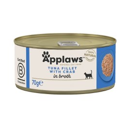 Applaws APPLAWS CAT Filet z tuńczyka i kraby - mokra karma dla kota - 70g