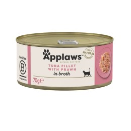 Applaws APPLAWS CAT Filet z tuńczyka i krewetki - mokra karma dla kota - 70g