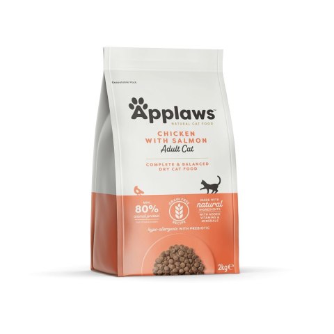 Applaws APPLAWS CAT Kurczak i Łosoś - karma dla kotów z wysoką zawartością mięsa - 2kg Applaws APPLAWS CAT Kurczak i Łosoś - karma dla kotów z wysoką zawartością mięsa - 2kg