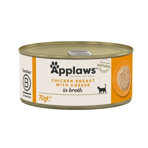 Applaws APPLAWS Natural Cat Food Kurczak z serem - mokra karma dla kota - 70g Applaws APPLAWS Natural Cat Food Kurczak z serem - mokra karma dla kota - 70g