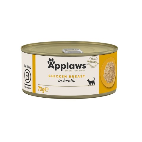 Applaws APPLAWS Natural Cat Food Pierś z kurczaka - mokra karma dla kota - 70g Applaws APPLAWS Natural Cat Food Pierś z kurczaka - mokra karma dla kota - 70g