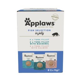 Applaws Applaws Cat Pouch Multipack Fish Selection 12x70g