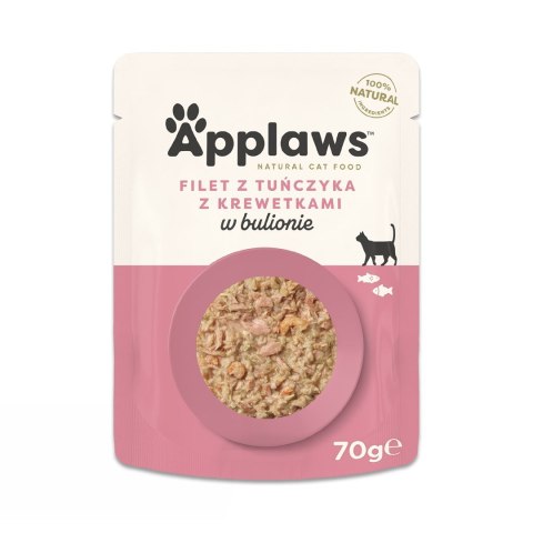 Applaws Applaws Cat Pouch Tuna Fillet with Pacific Prawn 70g Applaws Applaws Cat Pouch Tuna Fillet with Pacific Prawn 70g