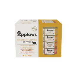 Applaws Applaws Cat Tin Multipack Chicken Collection 12x70g
