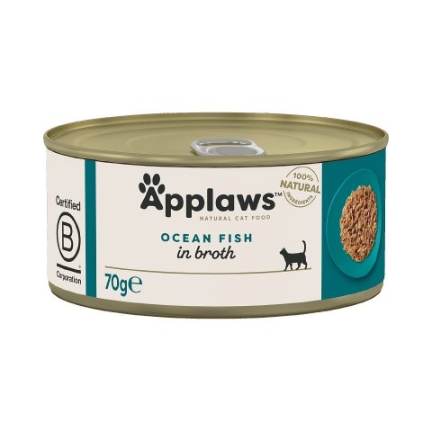 Applaws Applaws Cat Tin Ocean Fish 70g Applaws Applaws Cat Tin Ocean Fish 70g