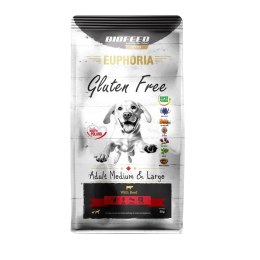BIOFEED BIOFEED Euphoria GF-DOROSŁE PSY ŚiDR WOŁOW.50G