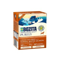 BOZITA BOZITA Purely wołowina z łososiem pasztecik z kawałkami mięsa 370g