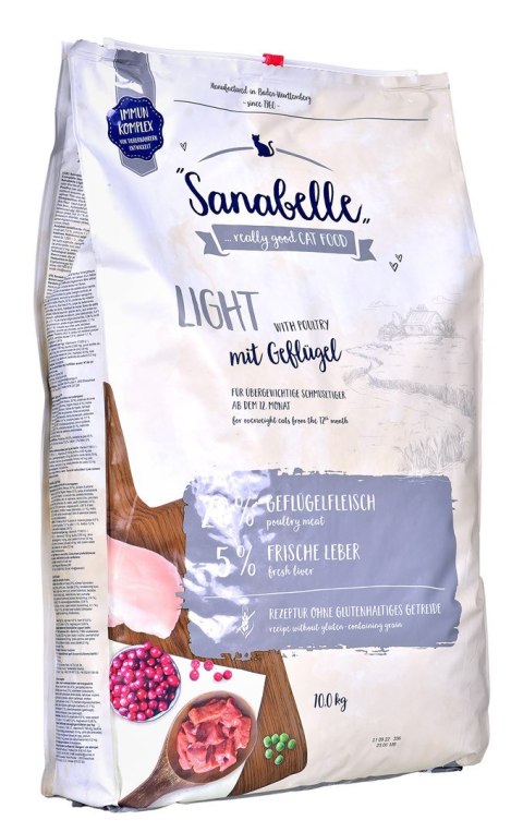Bosch BOSCH Sanabelle Light Poultry - Sucha karma dla kota z nadwagą - 10kg Bosch BOSCH Sanabelle Light Poultry - Sucha karma dla kota z nadwagą - 10kg