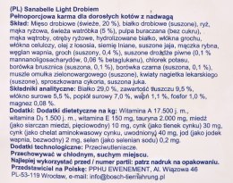 Bosch BOSCH Sanabelle Light Poultry - Sucha karma dla kota z nadwagą - 10kg