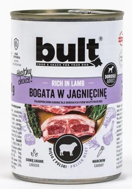 Bult BULT Puszka bogata w jagnięcinę 400g