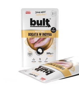 Bult BULT mielonka bogata w indyka saszetka dla psa 500g
