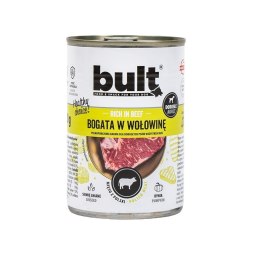 Bult BULT mielonka bogata w wołowinę puszka dla psa 400g