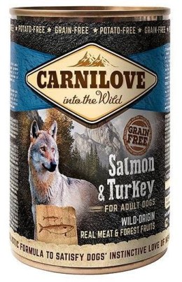 CARNILOVE CARNILOVE Into the Wild Salmon&Turkey - mokra karma dla psa - 400 g